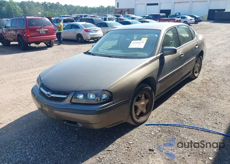 2003 Chevrolet Impala from USA, damaged, VIN 2G1WF52E039167413